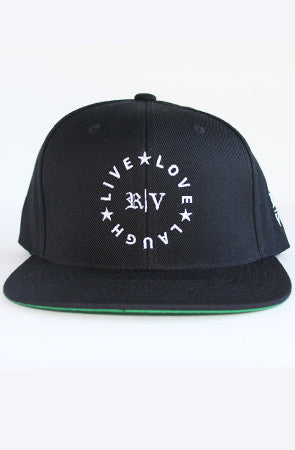 Live Love Laugh (Snapback Black) - Roberto Vincenzo