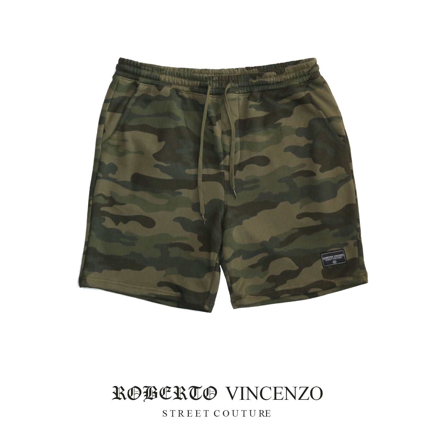 Hustler on the go shorts (Forest Camo)