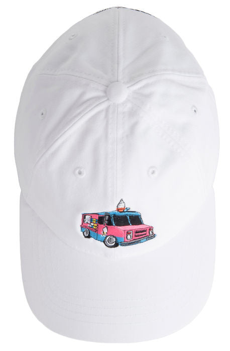 Ice Cream Man (white) dad hat - Roberto Vincenzo