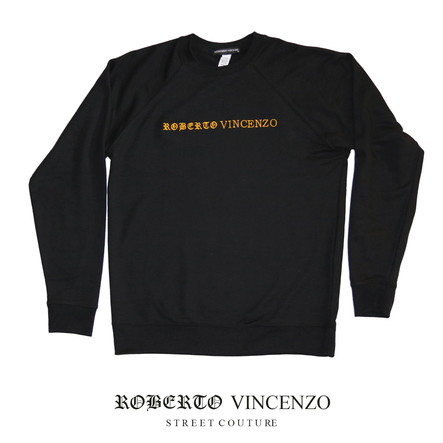 Roberto Vincenzo Crew neck (Black sweatshirt)
